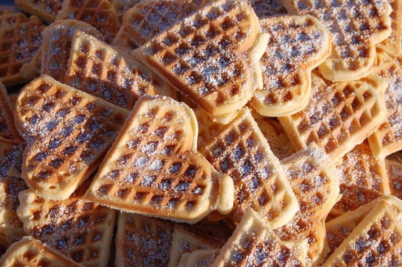 Cheap breakfast ideas - waffles