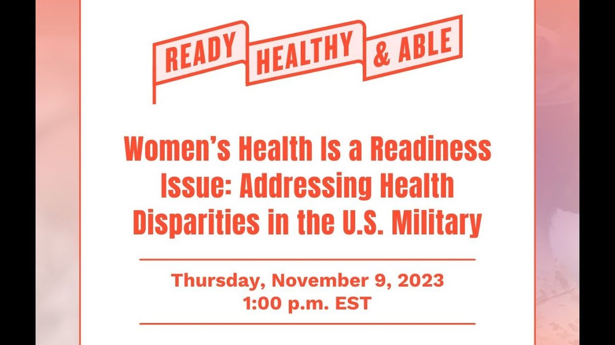 Policy Briefing: Women’s Health Is a Readiness Issue