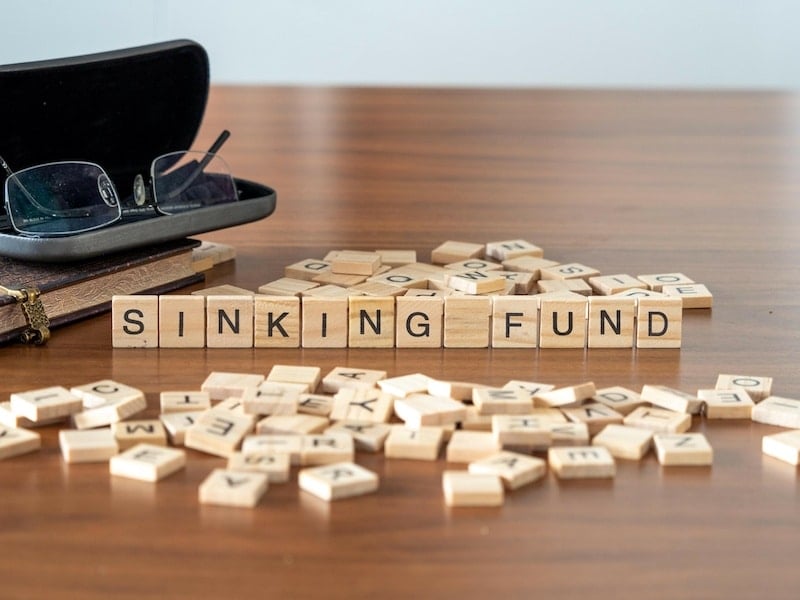 Sinking fund categories